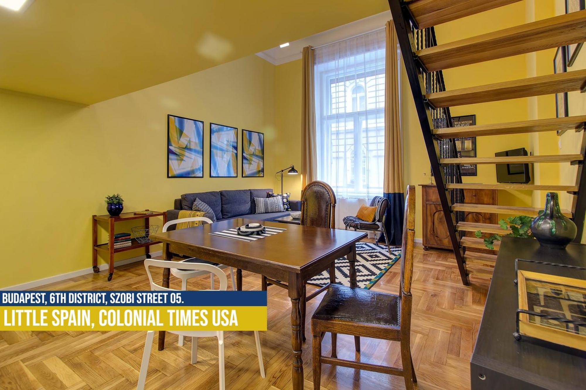 Little Americas Usa Colonial Times Apartments 布达佩斯 外观 照片