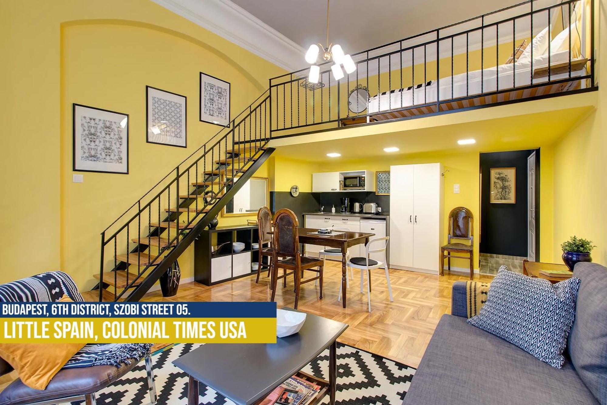 Little Americas Usa Colonial Times Apartments 布达佩斯 外观 照片