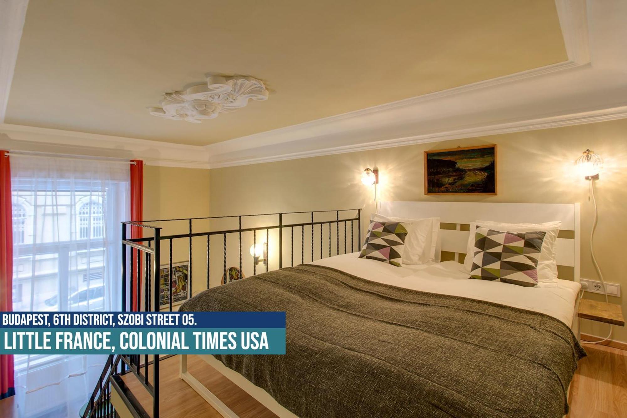 Little Americas Usa Colonial Times Apartments 布达佩斯 外观 照片
