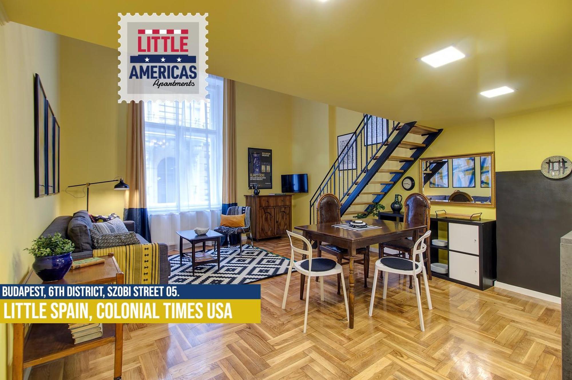 Little Americas Usa Colonial Times Apartments 布达佩斯 外观 照片