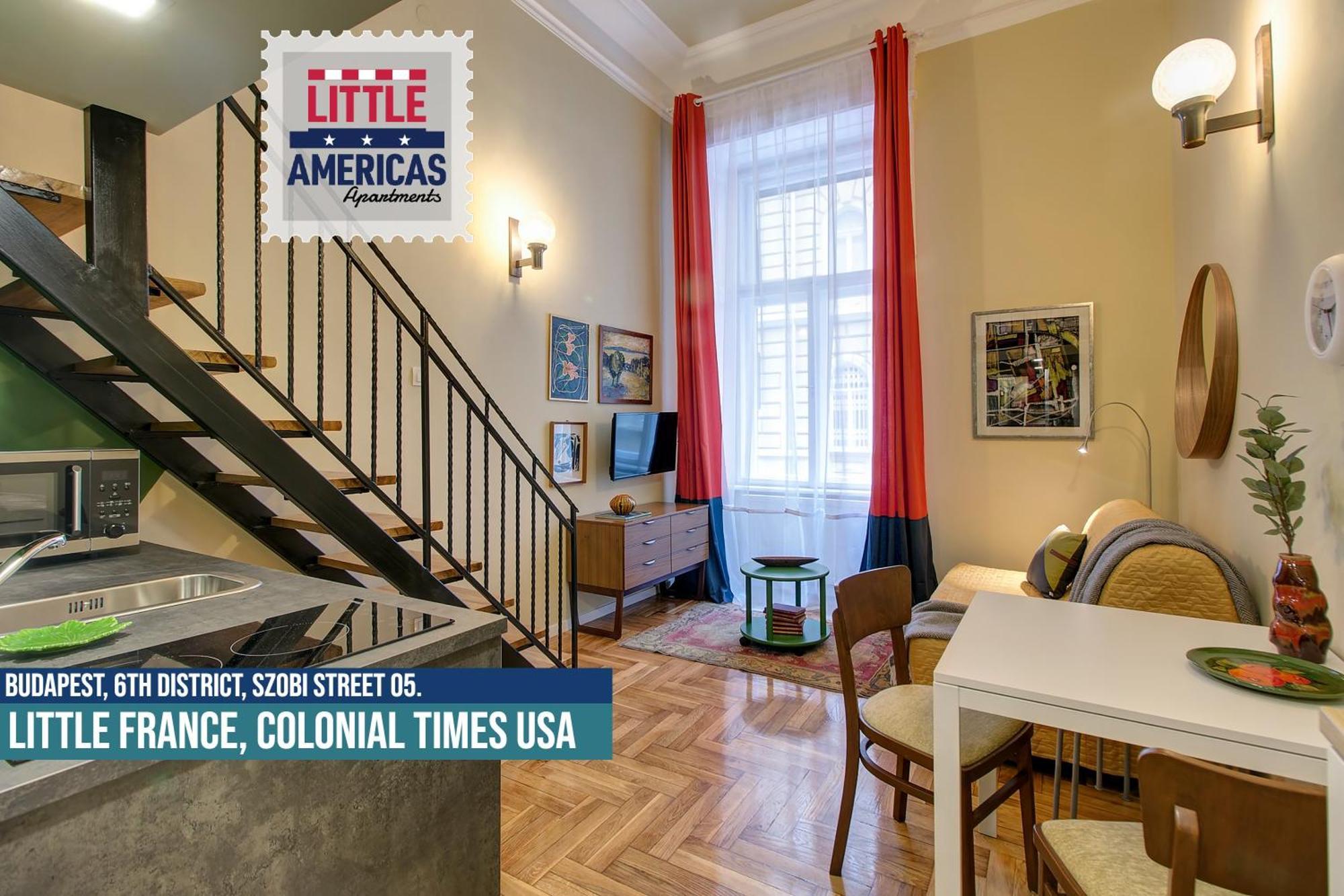 Little Americas Usa Colonial Times Apartments 布达佩斯 外观 照片
